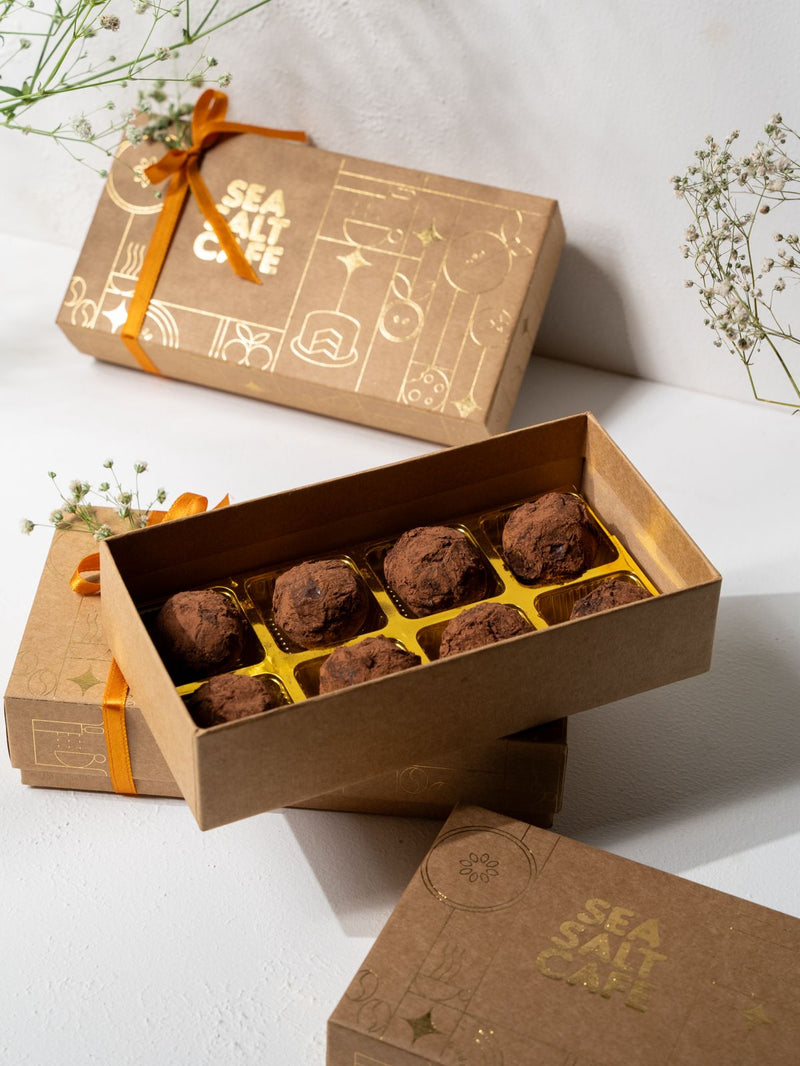 Dark Chocolate Truffles • Box of 8 (Gifting)