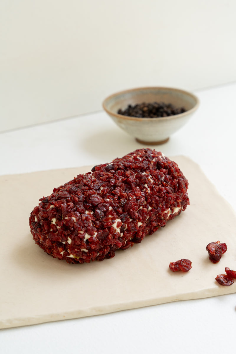 Cranberry Pepper Cheese Log